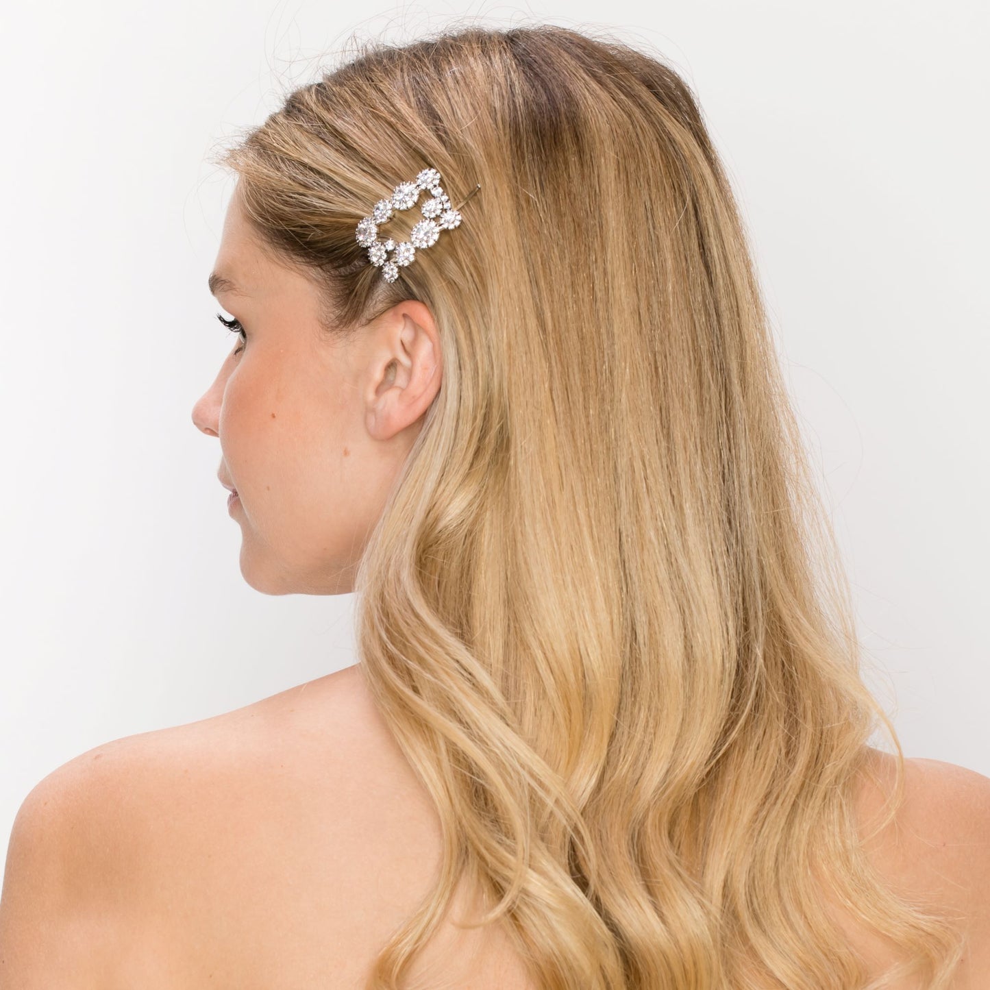 SSA210043-Cubic Zirconia Stone Brass Metal