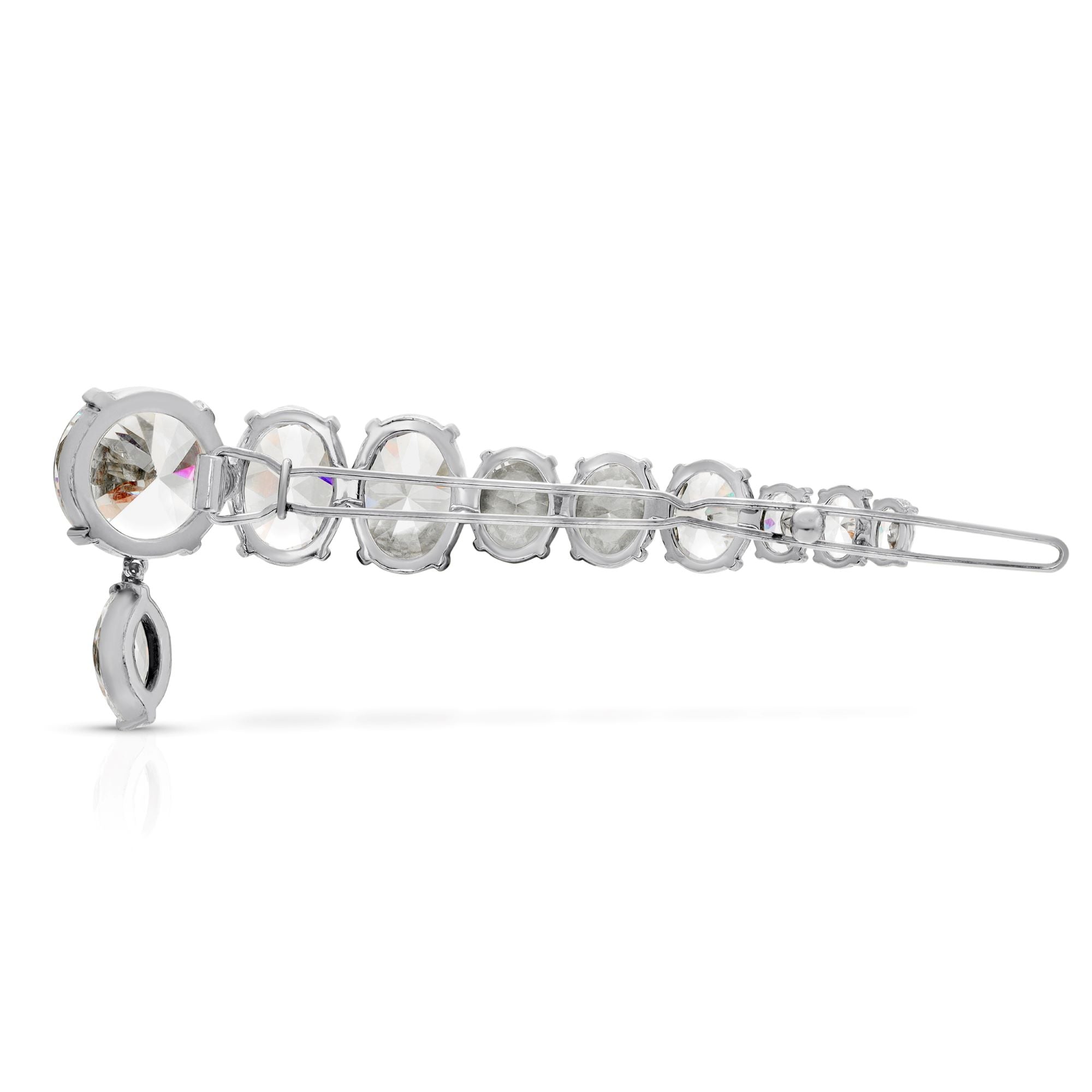 SSA210036-Cubic Zirconia Stone Brass Metal