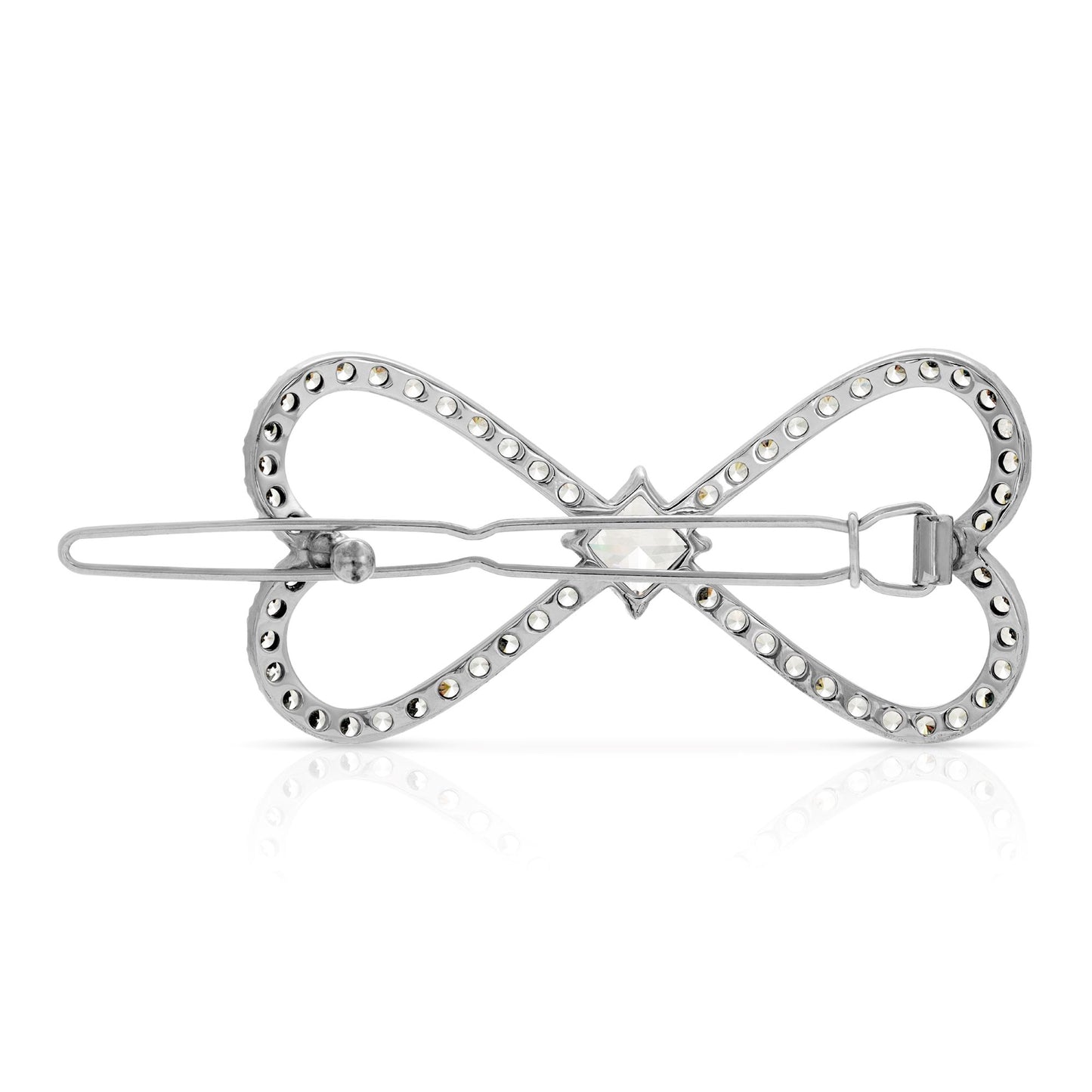 SSA2100125-Cubic Zirconia Stone Brass Metal