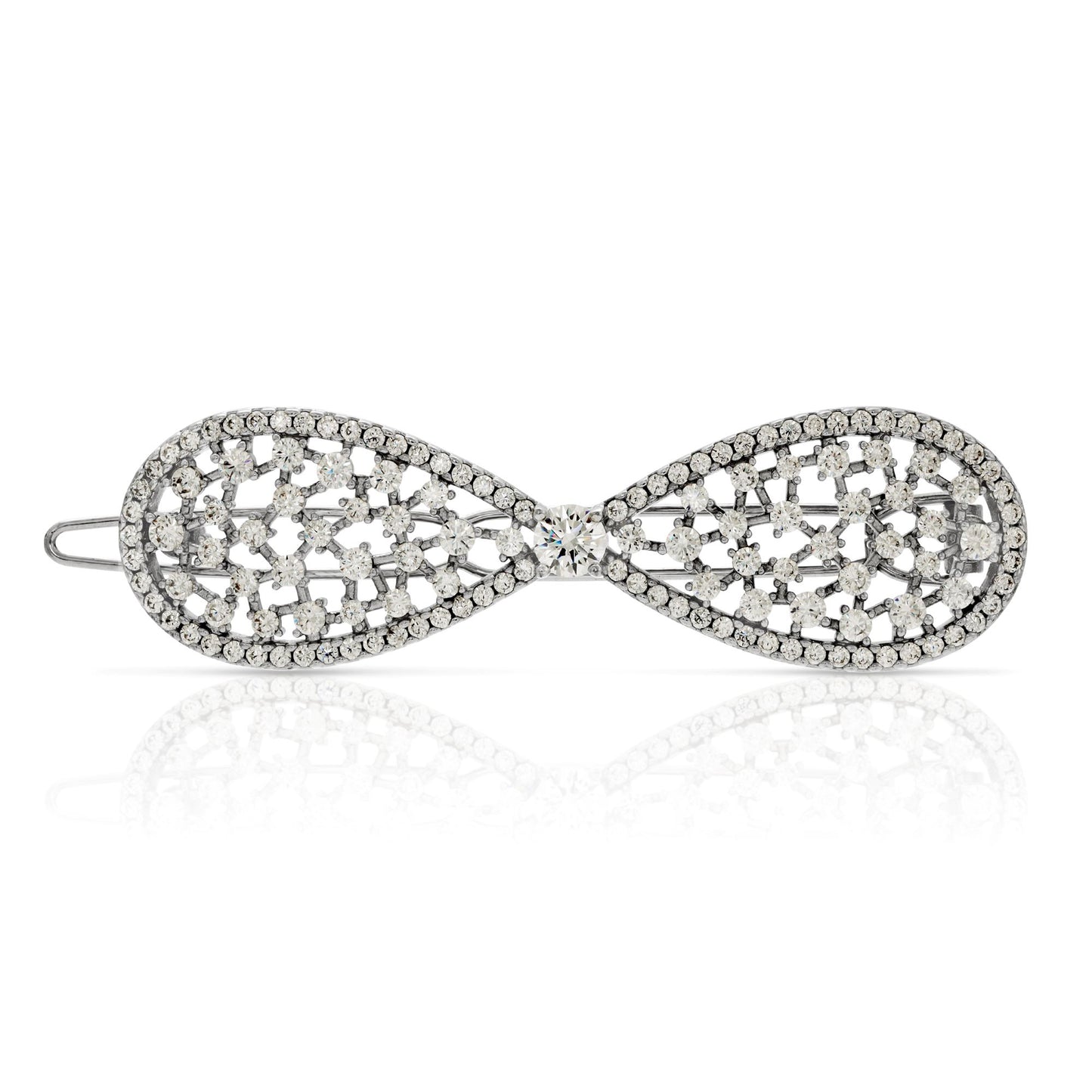 SSA2100116-Cubic Zirconia Stone Brass Metal