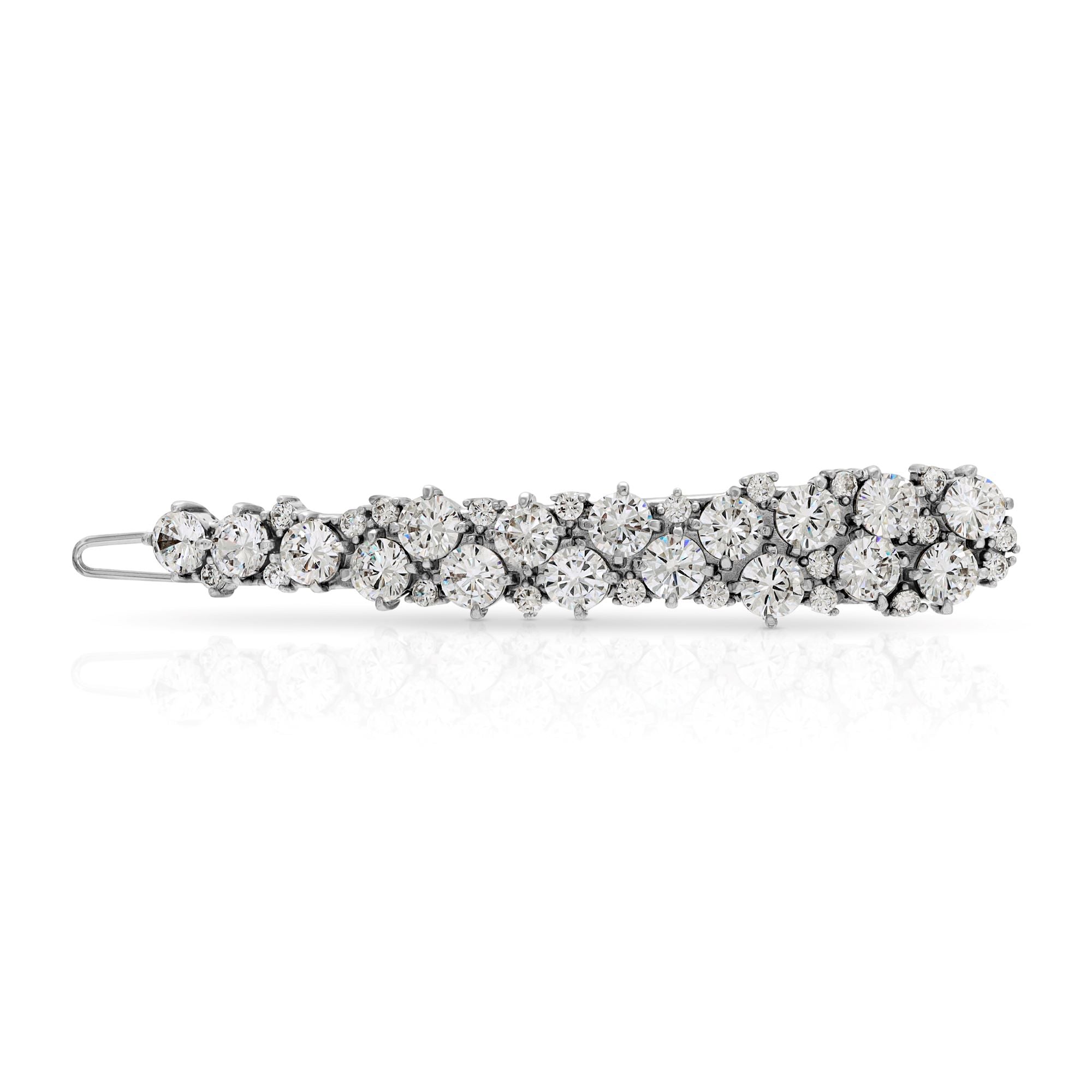 SSA2100112-Cubic Zirconia Stone Brass Metal