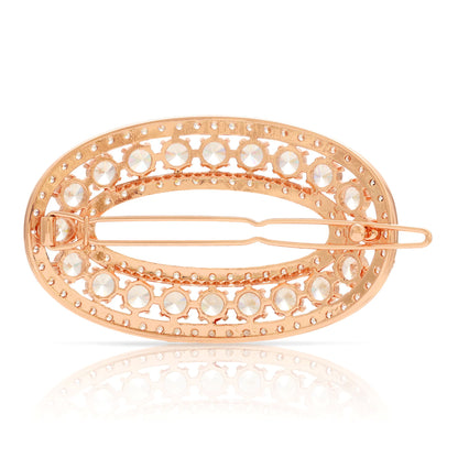 SSA2100152-Cubic Zirconia Stone Brass Metal