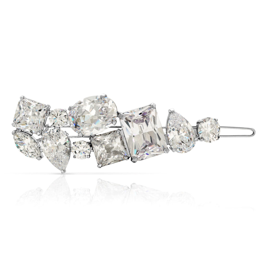 SSA210017-Cubic Zirconia Stone Brass Metal