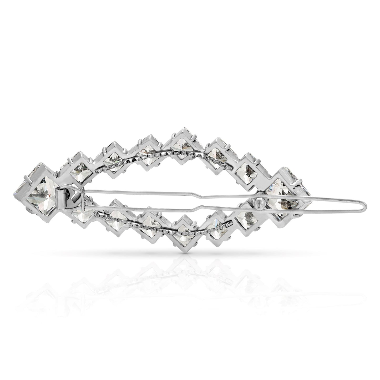 SSA210031-Cubic Zirconia Stone Brass Metal