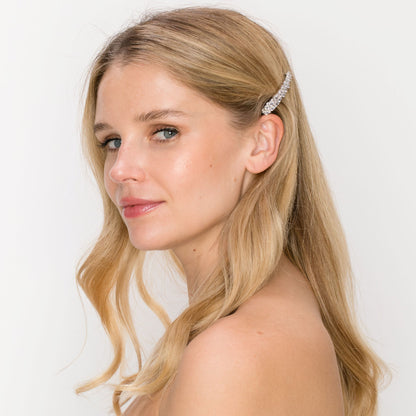 SSA2100112-Cubic Zirconia Stone Brass Metal