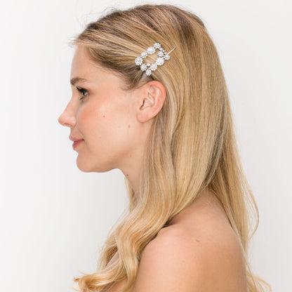 SSA210043-Cubic Zirconia Stone Brass Metal