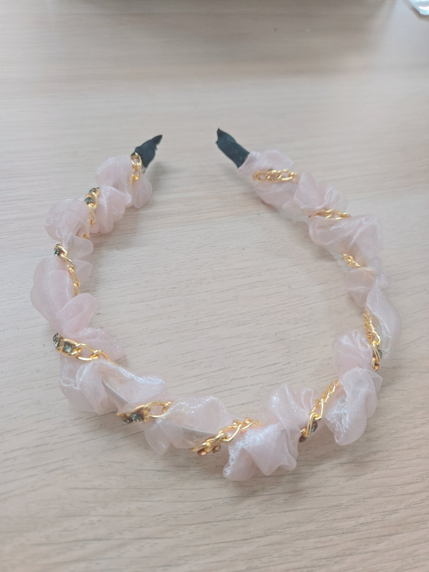 1 Pink Chain Princess Hairband