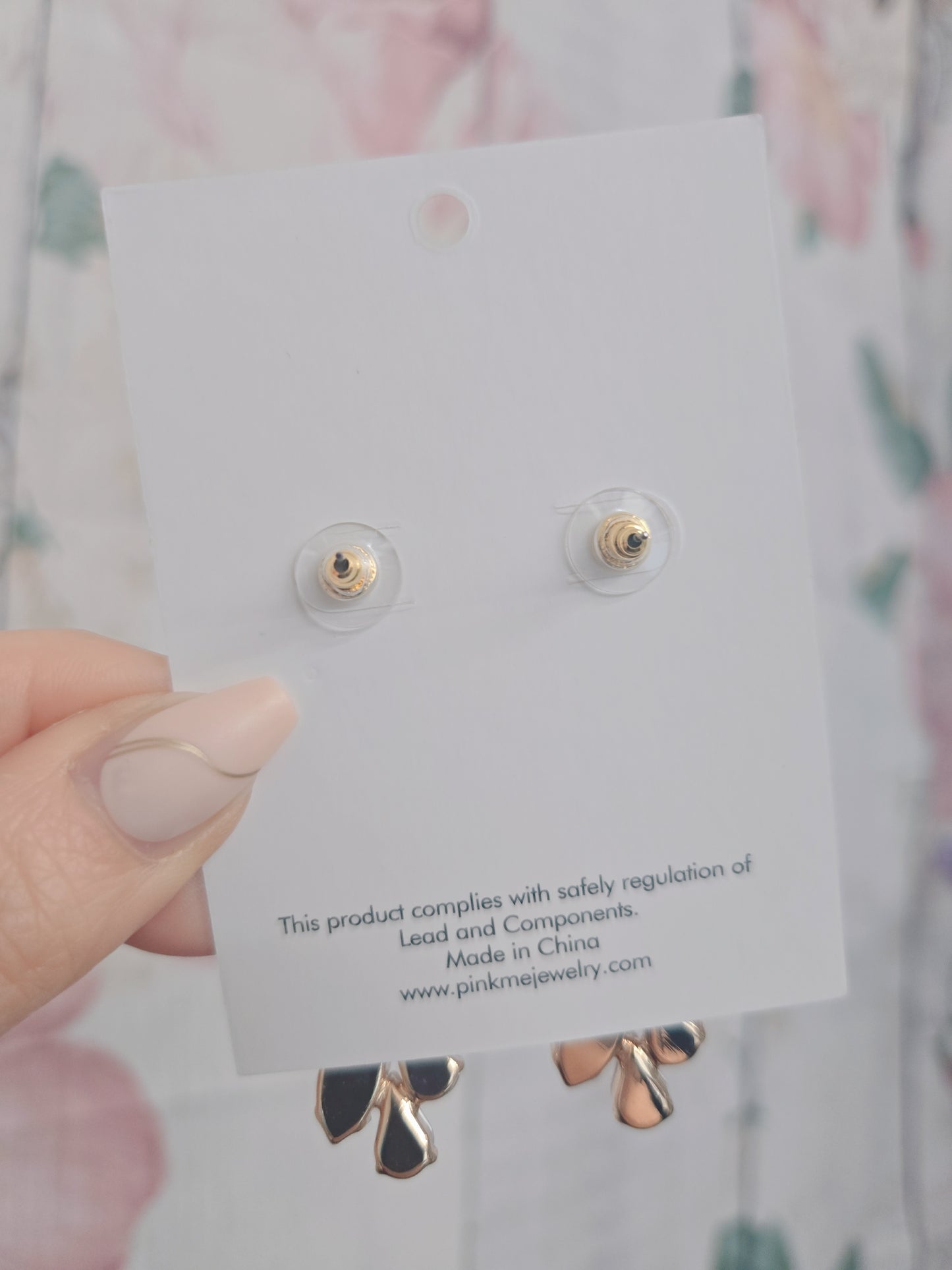 Pink Stone Bling 2.5" Drop Earring