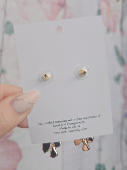 Pink Stone Bling 2.5" Drop Earring